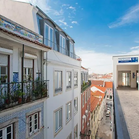 Chao Do Loureiro Baixa-castle Апартаменты Лиссабон